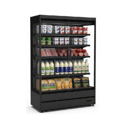 Wandkoelmeubel LUCA 1.5 – Professionele Open Display Koeling