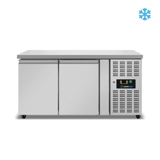 Vrieswerkbank – 2 Deuren – Zonder Achteropstand – 136 × 70 × 85 cm