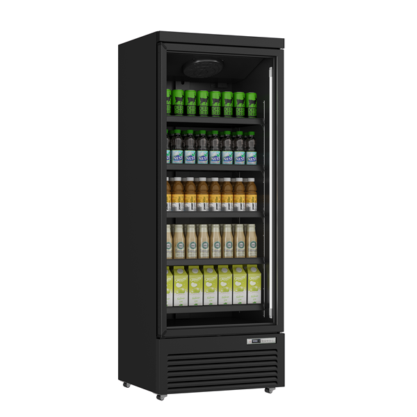 Koelkast | 614 Liter | Zwart | 0°C tot +10°C