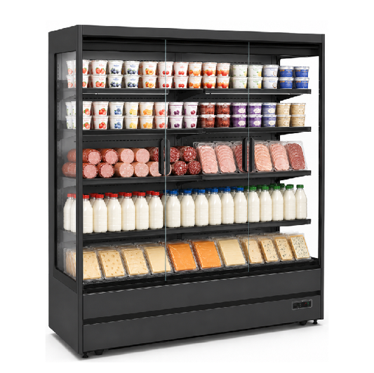 Wandkoelmeubel LUCA 2.0 – Professionele Open Display Koeling