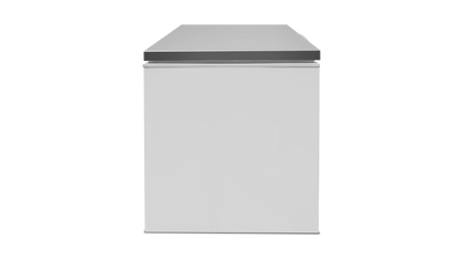 Vrieskist 358 Liter – Wit met RVS Deksel – -18°C tot -25°C
