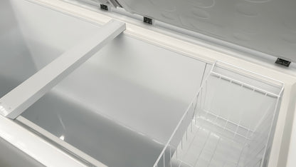 Vrieskist 558 Liter – Wit met RVS Deksel – -18°C tot -25°C