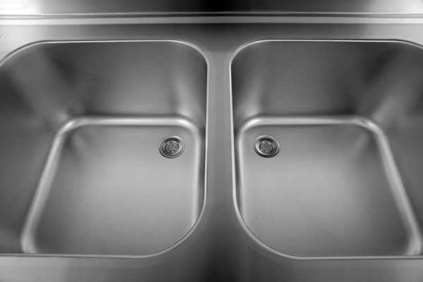 180x70xH85cm 2 Bowls Right - PREMIUM