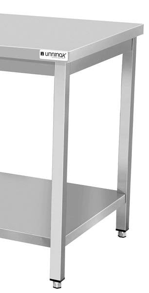 Arbeitstisch – Tiefe 700 mm, ohne Aufkantung – 70 × 70 × 85 cm