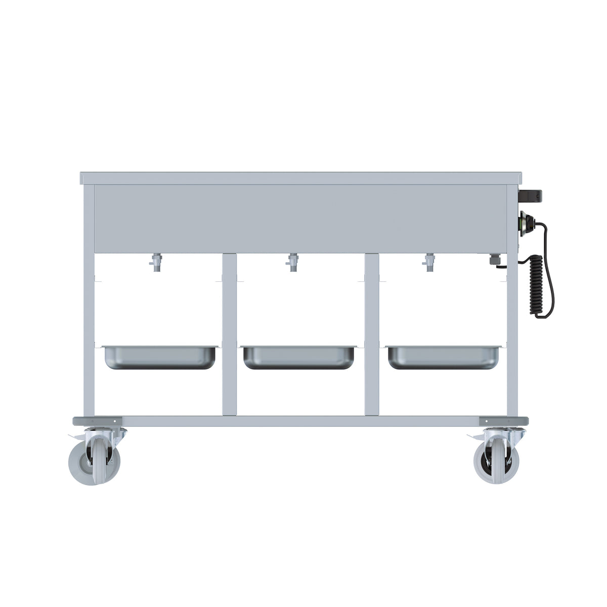 BAIN-MARIE WAGEN 3/1.