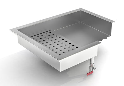 GEMAHLENES EIS BEHÄLTER EINBAU 3/1GN