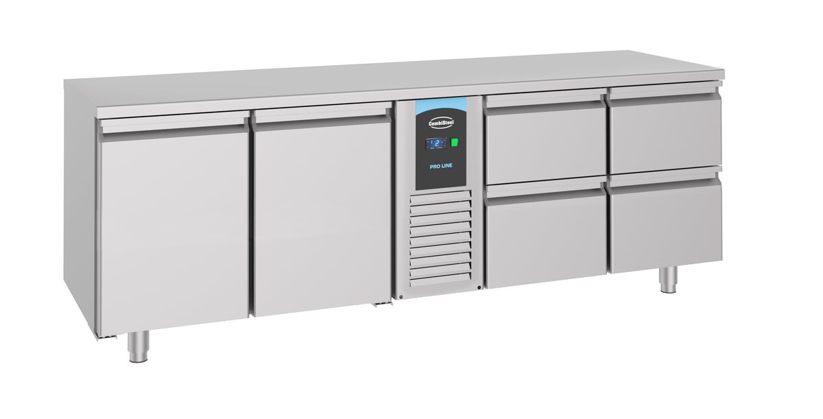 700 KÜHLTISCH 2 TÜREN UND 4 SCHUBLADEN MONOBLOCK ENERGY LINE