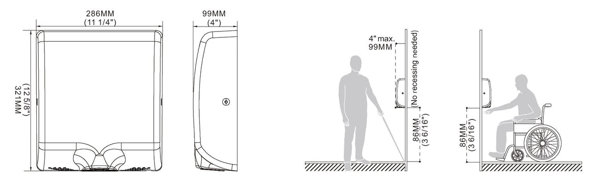 HÄNDETROCKNER HD-30