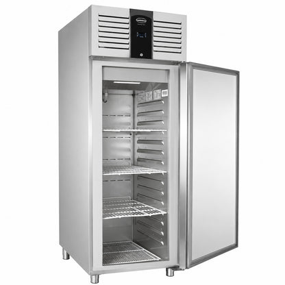 KÜHLSCHRANK EDELSTAHL 1 TÜR 560L ENERGY LINE