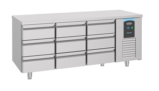 700 KÜHLTISCH 9 SCHUBLADEN ENERGY LINE