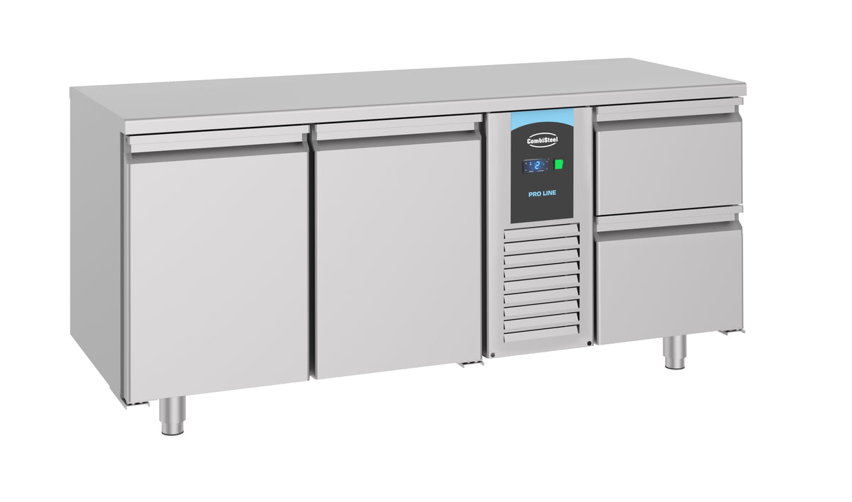 700 KÜHLTISCH 2 TÜREN UND 2 SCHUBLADEN MONOBLOCK ENERGY LINE