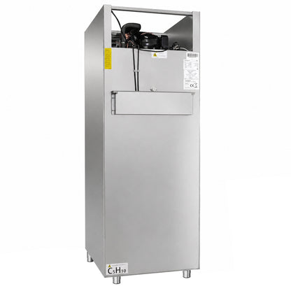 KÜHLSCHRANK EDELSTAHL 1 TÜR 560L ENERGY LINE