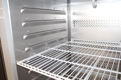 TIEFKÜHLSCHRANK EDELSTAHL 1 TÜR 560L ENERGY LINE