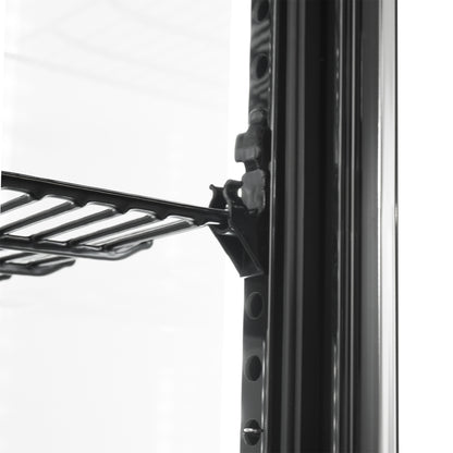 KÜHLVITRINE 68L SCHWARZ