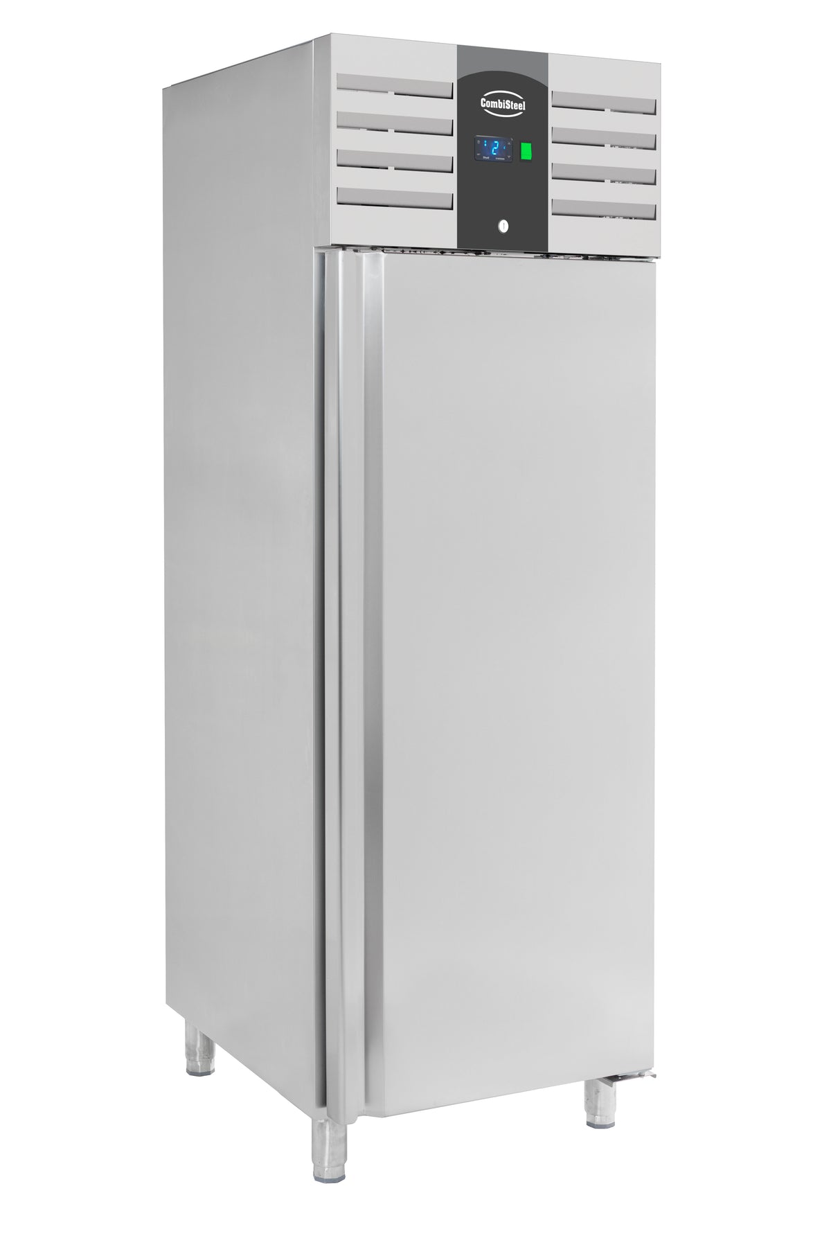 TIEFKÜHLSCHRANK EDELSTAHL 1 TÜR 560L ENERGY LINE