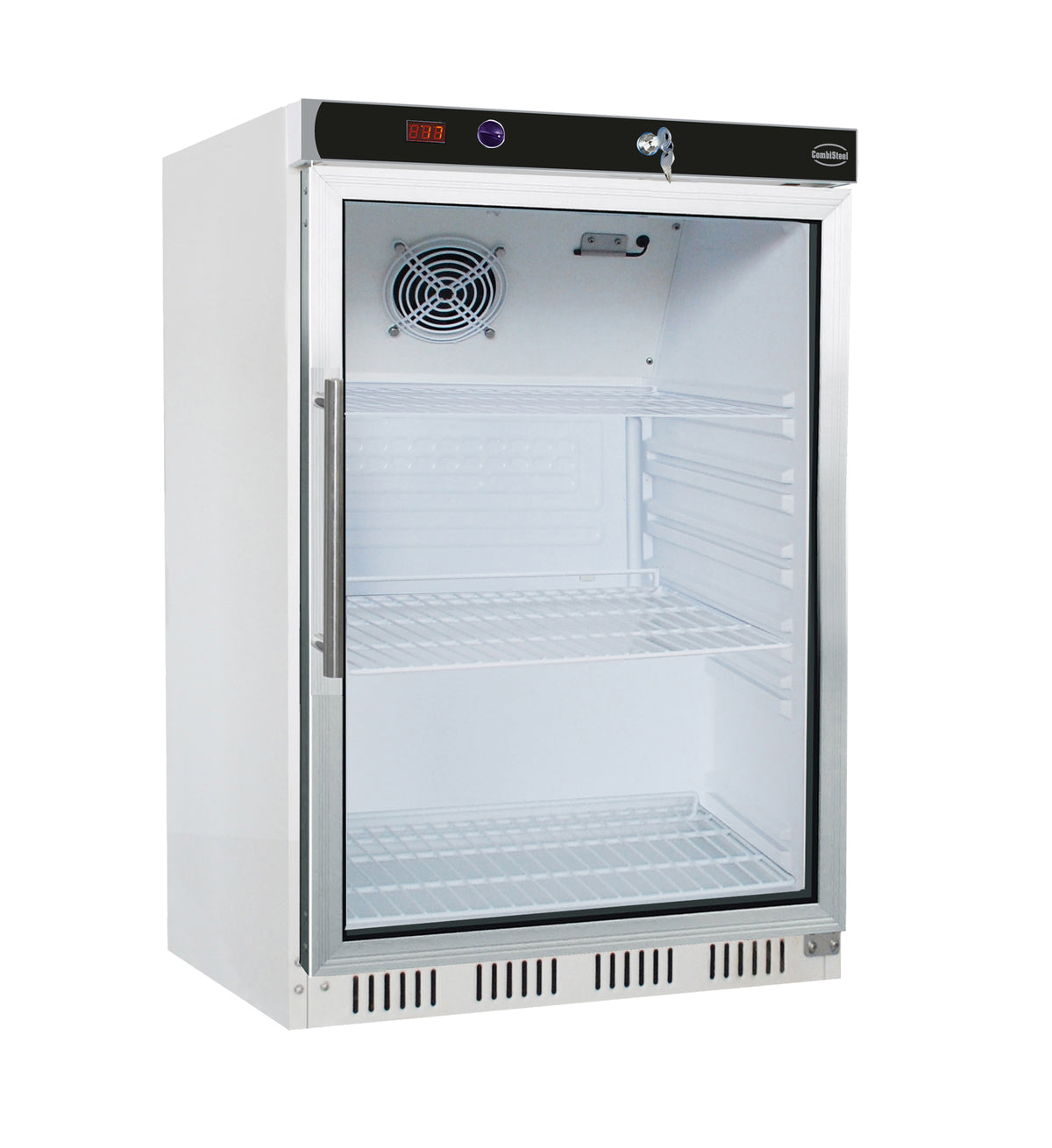 KÜHLSCHRANK 1 GLASTÜR