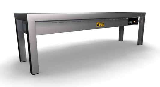 AUFSATZBORD KERAMISCH BEHEIZT 1 STUFIG 1200
3 HEATERS OF 250W