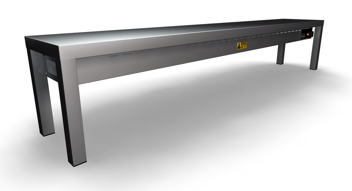 AUFSATZBORD KERAMISCH BEHEIZT 1 STUFIG 1800
5 HEATERS OF 250W