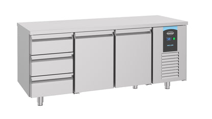 700 KÜHLTISCH 2 TÜREN 3 SCHUBLADEN ENERGY LINE