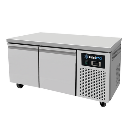 Koelwerkbank | Laag Model | 2 Laden (1/1 GN) | 1210 × 700 × 600 (H) mm