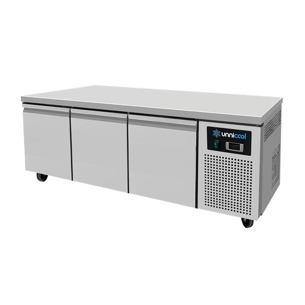 Koelwerkbank | Laag Model | 3 Laden (1/1 GN) | 1610 × 700 × 600 (H) mm