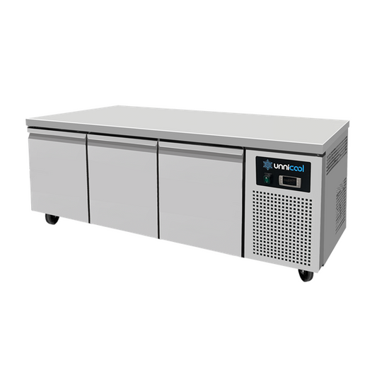 Koelwerkbank | Laag Model | 3 Laden (1/1 GN) | 1610 × 700 × 600 (H) mm