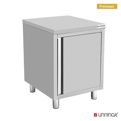 Arbeitsschrank – Tiefe 700 mm, ohne Aufkantung – 500 × 700 × 850 mm