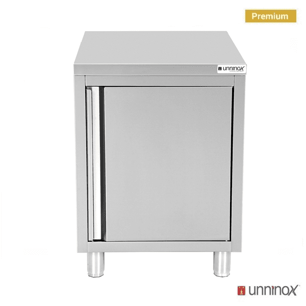 Arbeitsschrank – Tiefe 700 mm, ohne Aufkantung – 500 × 700 × 850 mm