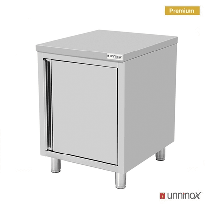 Arbeitsschrank – Tiefe 700 mm, ohne Aufkantung – 500 × 700 × 850 mm