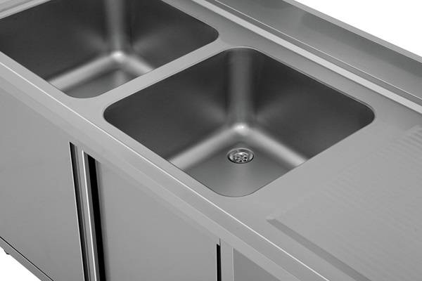 160x70x85cm 2 Bowls RIGHT