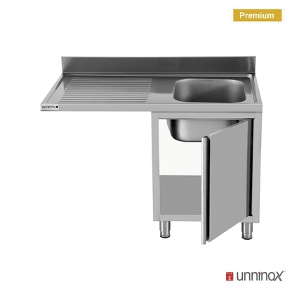 Dishwasher sink unit 120x70xH85 Bowl Right