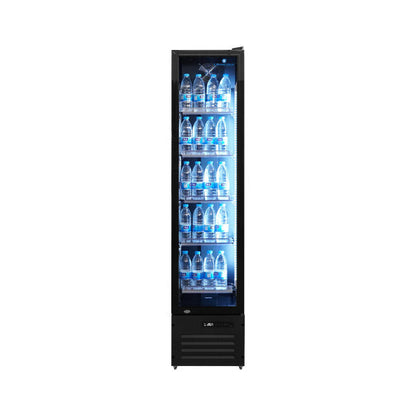 Smalle Display Koelkast 164 Liter met Glazen Deur –