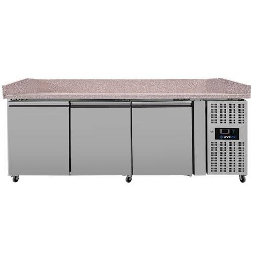 Pizzawerkbank – 3 Deuren – 202 × 80 × 100 cm