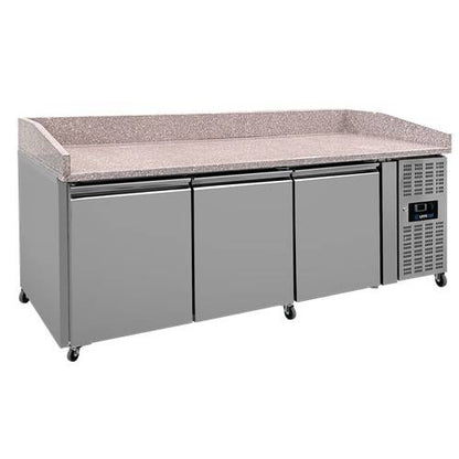 Pizzawerkbank – 3 Deuren – 202 × 80 × 100 cm
