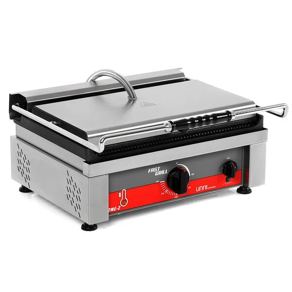 Professionele Contactgrill Geribbeld – 360x300 mm