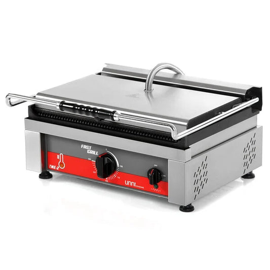 Professionele Contactgrill Geribbeld – 360x300 mm