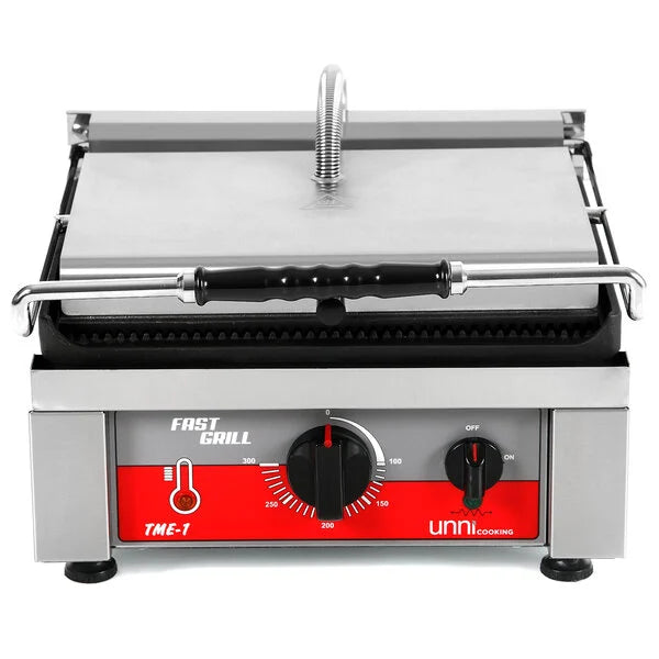 Professionele Contactgrill Geribbeld – 360x300 mm