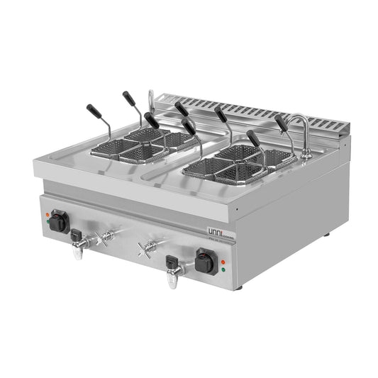 Elektrische Pastakoker – 2 × 12 L – Tafelmodel