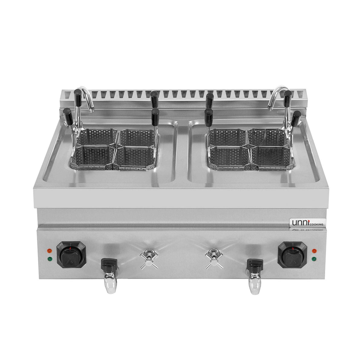 Elektrische Pastakoker – 2 × 12 L – Tafelmodel