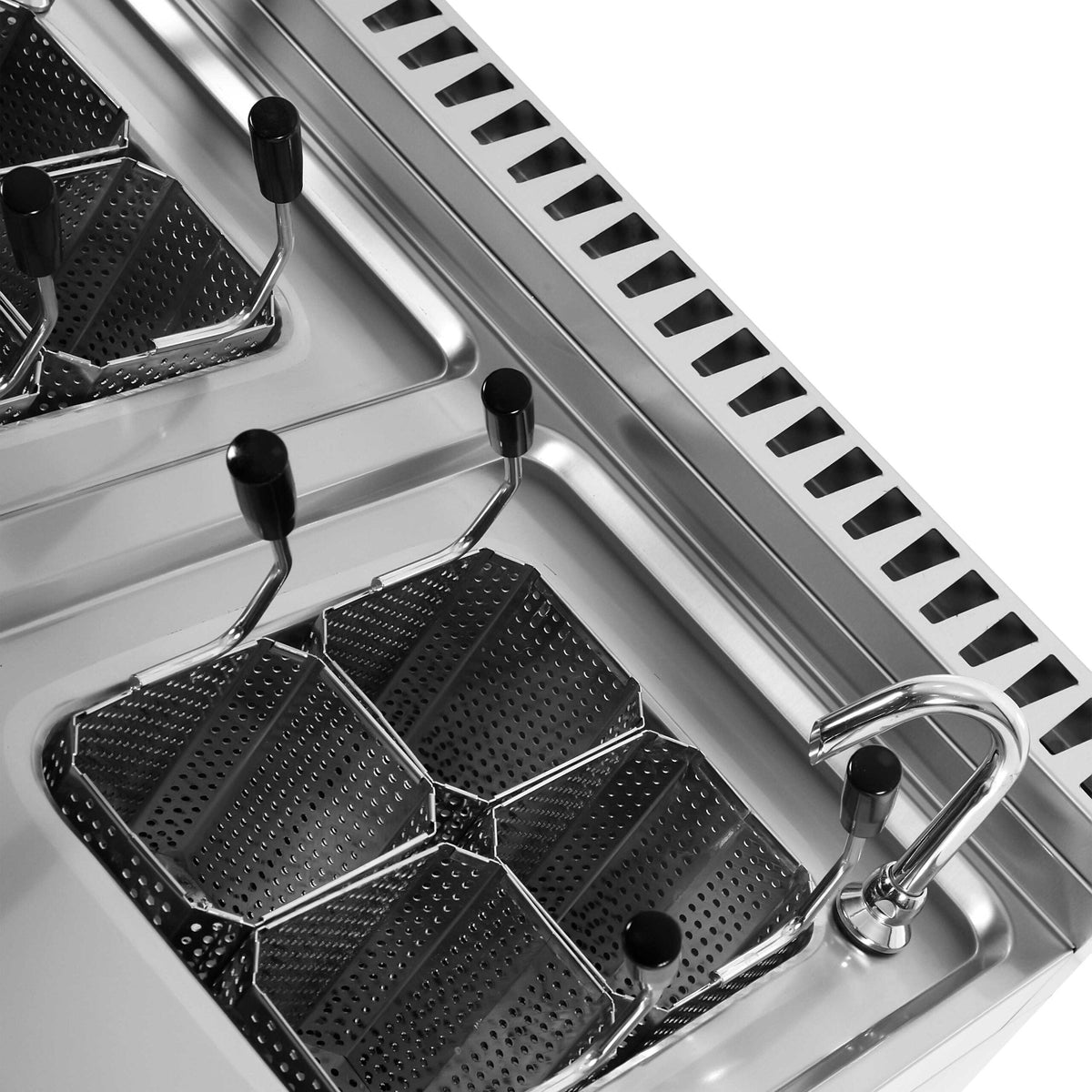 Elektrische Pastakoker – 2 × 12 L – Tafelmodel