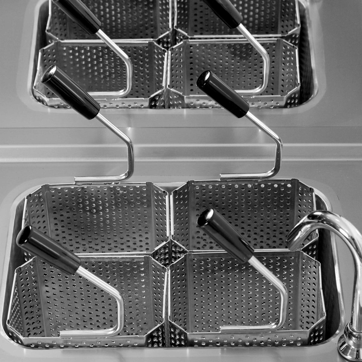 Elektrische Pastakoker – 2 × 12 L – Tafelmodel