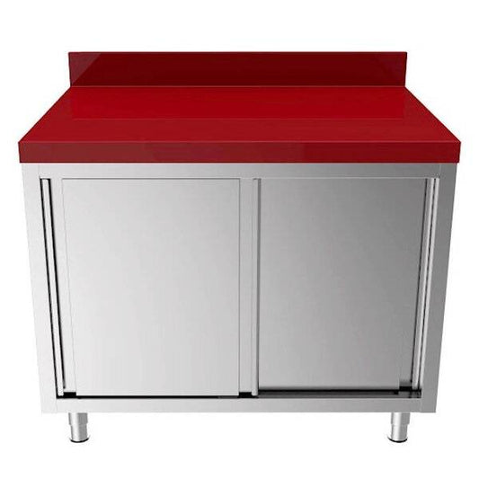 Arbeitsschrank Polyethylen – Schiebetüren – 1000 × 700 × 850 mm