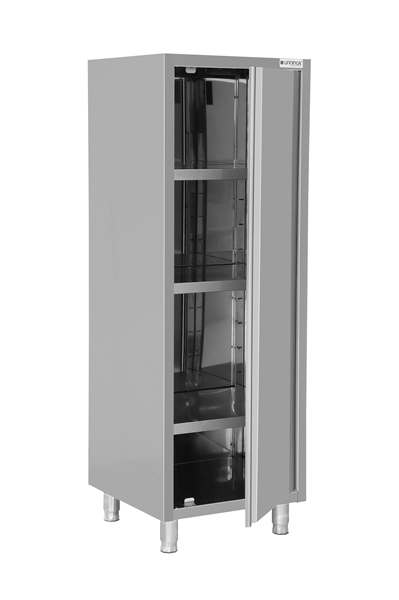 Tableware cupboard - 600x600x1800mm - 1 hinged door
