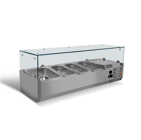 Gekoelde Opzetvitrine – 2000 mm
